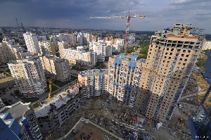 Строительство многоэтажных жилых домов	