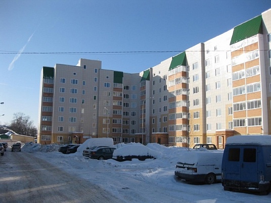 Ремонт фасада многоквартирного жилого дома 7 этажей в г. Руза, Московская область