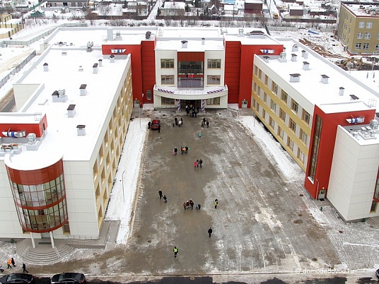 Ремонт школы в Москве, СОШ на 550 мест без бассейна в го. Домодедово