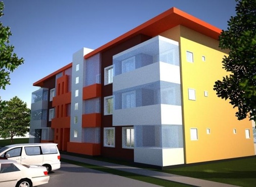 Строительство трехэтажного жилого дома на 15 квартир и 33 человека