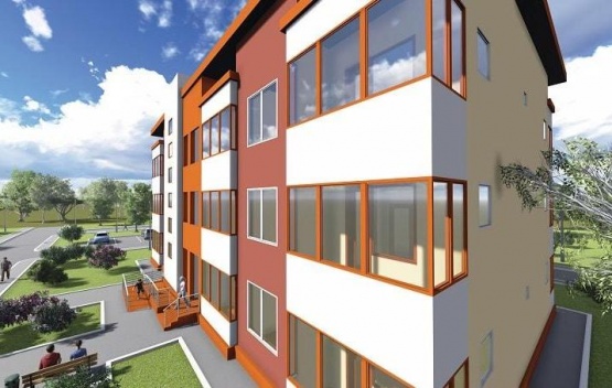 Строительство трехэтажного жилого дома на 12 квартир и 29 человек